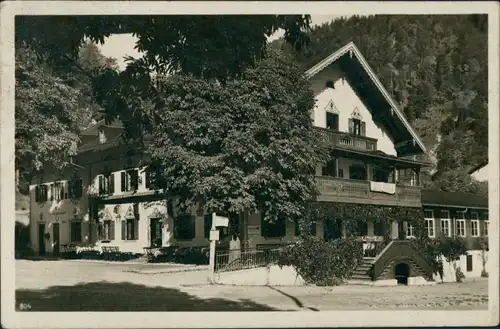 Ansichtskarte Urfeld-Kochel am See Hans Wiesmayer Hotel zur Post 1933
