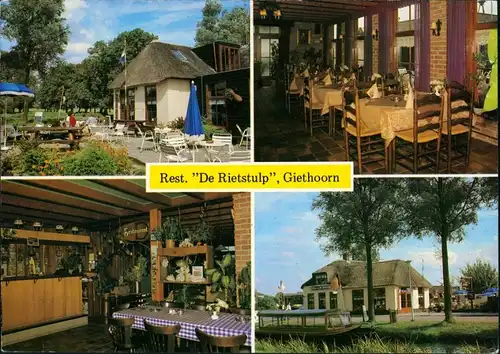 Giethoorn-Steenwijkerland Giethoorn Pension ,,de Restaurant De Rietstulp 1970