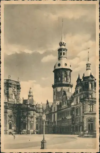 Innere Altstadt-Dresden Dresdner Residenzschloss / Königliches Schloss 1928