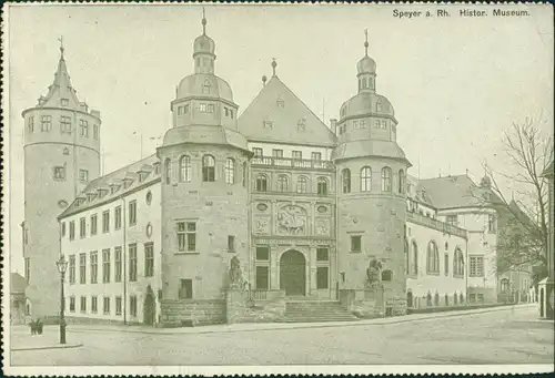 Ansichtskarte Speyer Histor. Museum 1928