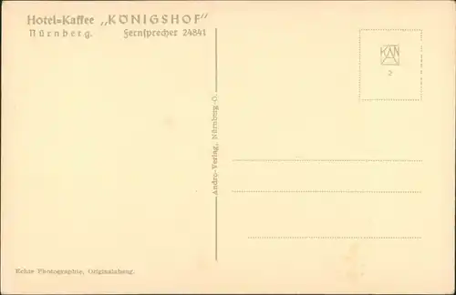 Ansichtskarte Nürnberg Hans Sachs Haus 1932
