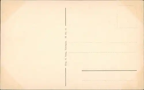 Ansichtskarte Füssen Hohes Schloss - Schlosshof 1934