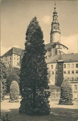 Ansichtskarte Weesenstein (Müglitz) Schloss Weesenstein 1928