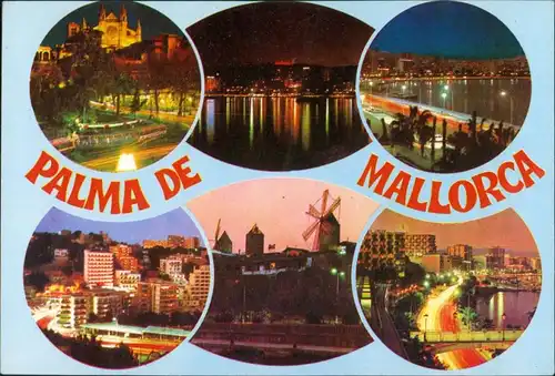Postales Palma ( de Mallorca) Stadtansichten 1980