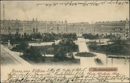 Ansichtskarte Löbtau-Dresden Nostitz-Wallwitz-Platz Bonhoefferplatz 1899