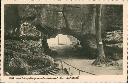 Kirnitzschtal-Sebnitz Himmelsleiter  Sächsische Schweiz gelauefen Feldpost 1942