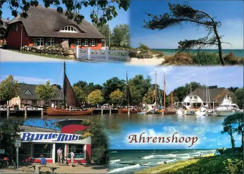 Ahrenshoop Stadtteilansichten, Häuser, Hafen, "bunte Stube" 2005