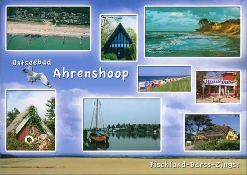 Fischland Strand Umland-Ansichten Luftaufnahme "Bunte Stube" uvm. 2000