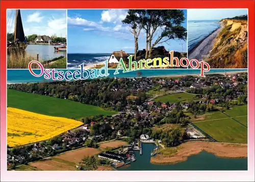 Fischland Stadtteilansichten Umland-Ansichten ua. Luftaufnahme 2000