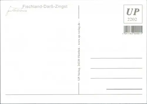 Fischland Strand Umland-Ansichten Mehrbild-AK "Urlaubsgrüße" 2000