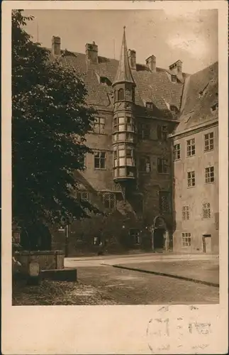 München Ansicht Alter Hof, Hof-Gebäude, ehem. Herzogsburg 1925