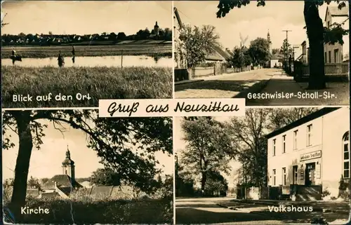 Neu Zittau-Gosen-Neu Zittau 4 Bild Stadt, Geschw. Scholl Straße 1956