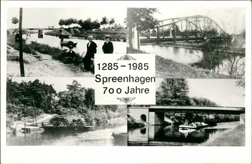 Foto Spreenhagen 4 Bild 700 Jahre 1985 Privatfoto