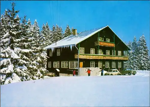 Abertham Abertamy Švýcarská bouda Plešivce/Schweizer Baude Pleßberg 1985