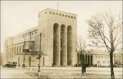 Bockenheim-Frankfurt am Main Frauenfriedenskirche   Einweihung 1929 Privatfoto