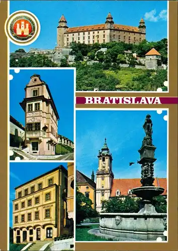 Pressburg Bratislava Hrad, Dom, Múzeum umeleckých remesiel  1985