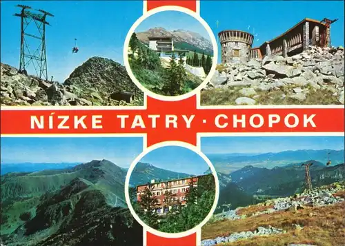 Demänovská Dolina Chopok Nízke Tatry/Niedere Tatra, Sessellift 1990