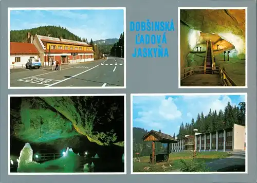 Dobschau Dobšiná Hotel Ladová, Ruffiniho koridor, Veľká sieň, Hotel Jas 1995
