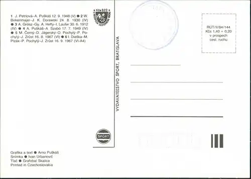 Tatralomnitz-Vysoké Tatry Tatranská Lomnica Kežmarský štít Hohe Tatra 1984