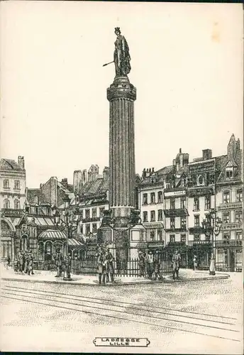 CPA Lille La Deesge - Künstlerkarte 19177
