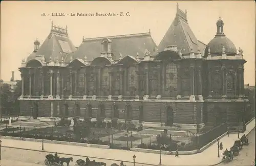 CPA Lille Le Palais Beaux Arts 1914