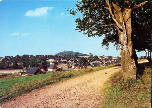 Ansichtskarte Altenberg (Erzgebirge) Panorama-Ansicht, Geisingberg 1985