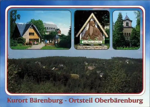 Bärenburg-Altenberg (Erzgebirge) Kurplatz, Kapelle, Teilansicht 1995