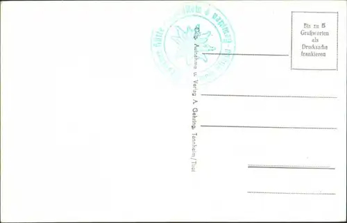 Tannheim Umlandansicht Hütte am Aggenstein, Tannheimergruppe (Berge, Alpen) 1950