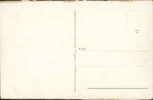 Amsterdam Amsterdam Geldersche Kade en Schreierstoren/  Kähne, Ufer-Partie 1920