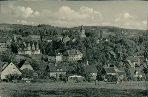 Ansichtskarte Bad Marienberg (Westerwald) Stadt (gel. Notopfer Berlin) 1953