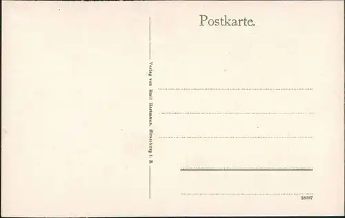 CPA Kolmar Colmar Straßenpartie 1914