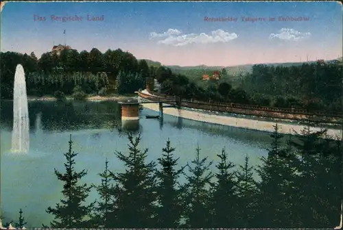 Remscheid Eschbachtalsperre Remscheider Talsperre Eschbachtal   1920