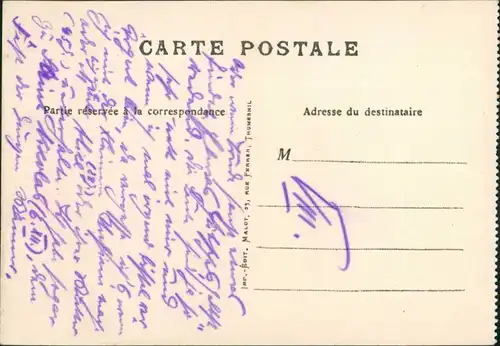 Lille Place Richebé et Statue Faidherbe, Denkmal, belebte Strasse 1915