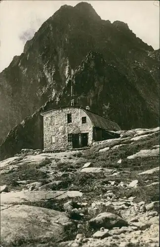 Vysoké Tatry Umland-Ansicht Teryho chata Maiej Studeney dolline pri Piatich 1953