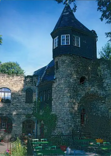 Ansichtskarte Rathen Burg Altrathen - Erlebnisgastronomie 1995