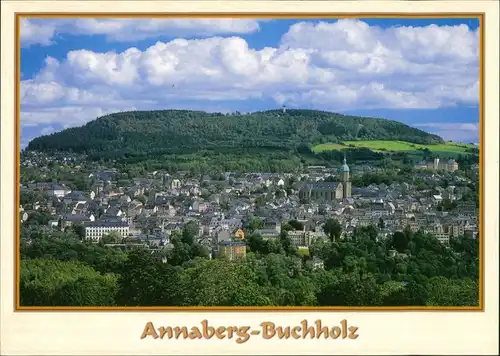 Ansichtskarte Annaberg-Buchholz Panorama-Ansicht 2000