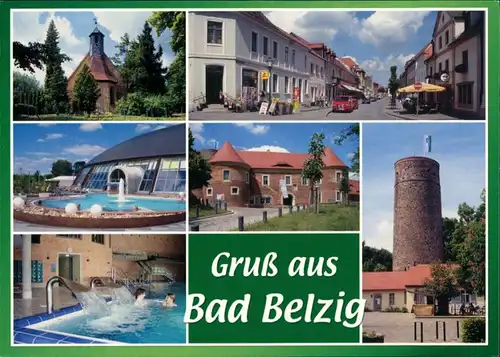 Bad Belzig Burg Eisenhardt, Steintherme, Straße der Einheit, 1995