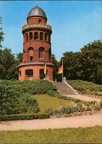 Ansichtskarte Bergen (Rügen) Ernst-Moritz-Arndt-Turm/ Rugard 1969