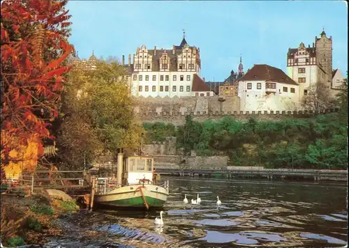 Ansichtskarte Bernburg (Saale) Schloß 1981