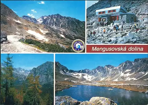 Vysoké Tatry Mengusovská dolina: Rysy a Kôpky, Chata pod Rysmi 1990