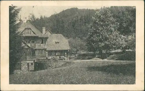 Nachod Náchod Umland-Ansicht Restaurace Restaurant Pekle u. Náchoda 1944