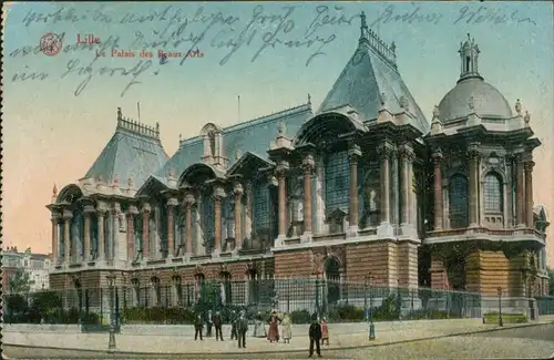 Lille Le Palais des Beaux-Arts/Stadtansicht Kunstgewerbe Museum 1916