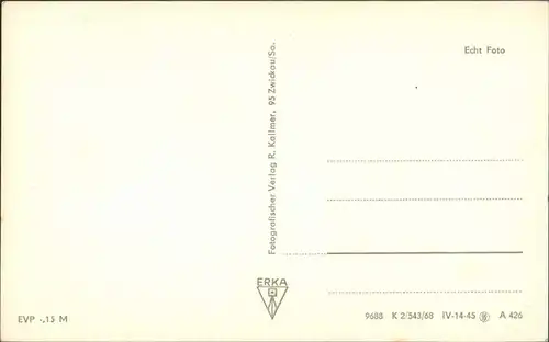 Hohenstein-Ernstthal Bethlehemstift-Hüttengrunde Blockhaus DDR Postkarte 1968