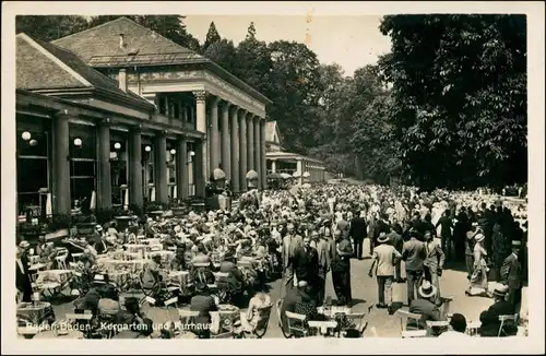 Ansichtskarte Baden-Baden Kurhaus Baden-Baden 1934