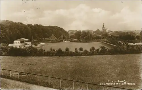 Insterburg Tschernjachowsk (Черняховск) Sportplatz, Sporthalle 1928