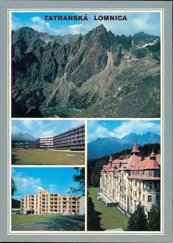 Tatralomnitz-Vysoké Tatry Tatranská Lomnica Malá Studená dolina,    1985