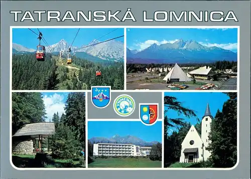 Tatralomnitz-Vysoké Tatry Tatranská Lomnica Visuté   Zotavovňa Morava 1986