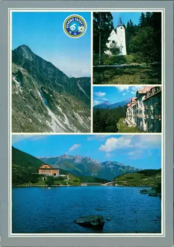 Vysoké Tatry Lomnický štít, Kostolík v Tatranskej, Lomnici Brnčalova chata 1985