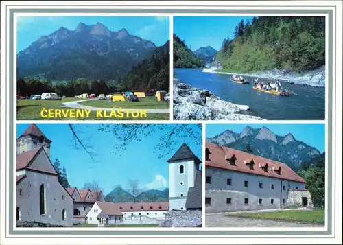 Červený Kláštor Autokemping, Pltníci na Dunajci, Kláštor, Tri koruny 1985