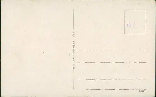 CPA Saargemünd Sarreguemines Kreuzstrasse 1914